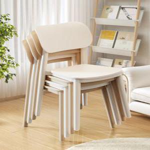 등받이 플라스틱의자 겹치는 간이 의자 가벼운 행사용