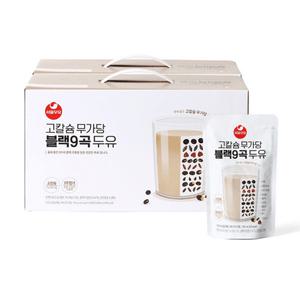 블랙9곡두유 무당두유 서울우유 고칼슘 190ml 40팩 아침
