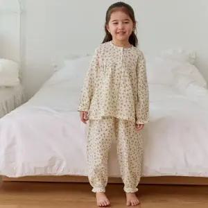 [보리보리/아이숲]플라워 거즈요루셋업(2color)