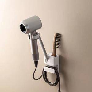 [살림의기술] 회전 가능 부착형 스탠드 드라이기 거치대