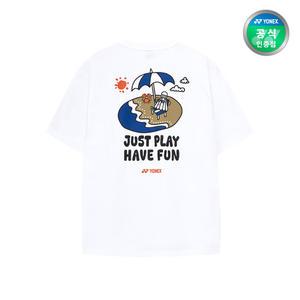 요넥스 배드민턴 오버핏 캐주얼 반팔 티셔츠 251TS041U