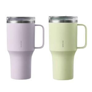 락앤락 메트로 킹 텀블러 리뉴얼 820ml, 라임, 1개+라벤더, 1개