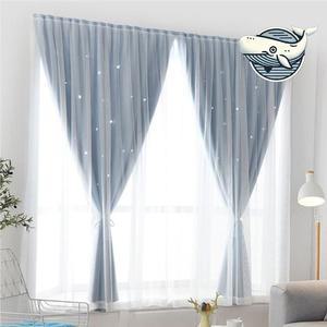 다용도 암막 커튼 인테리어 커튼 방염 목재 (WFGVYDD)