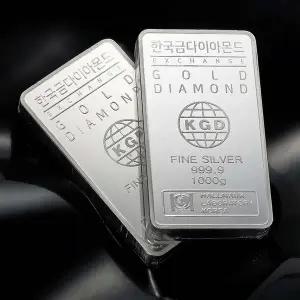 갤러리아 투자용 실버바 AG 1000g 1kg 999.9 은투자 은시세