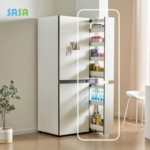 사사가구 엠마 E0 200 2단 슬라이딩 주방틈새장