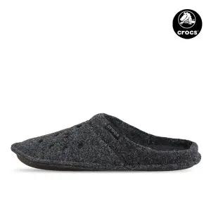 [크록스]클래식 남자 여성 사무실 학교 방한 털슬리퍼 203600-060