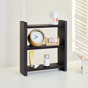 [페이퍼팝]책상 위 미니 3단 수납 (2개입) 다용도 공간활용 작은 테이블 화장대 선반