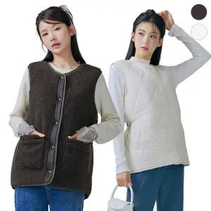 [체이스컬트] 리버서블 보아 VEST/2Color