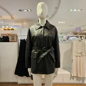 [대구백화점] [미센스]벨티드중기장레더자켓(MB49LEMD01A)