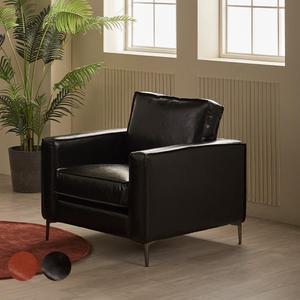 파로마 멜로디 1인용 가죽 소파 2colors