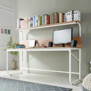 보루네오 엘리브 디아 1800 철제 선반 책상 nm280