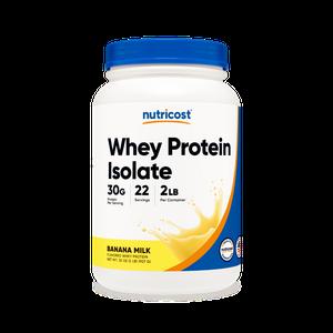 뉴트리코스트 WPI 분리유청단백질 프로틴 헬스보충제 907g 바나나우유맛, 1병, 22회분