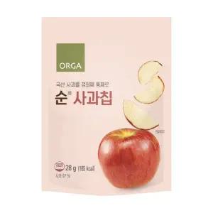 [롯데백화점]올가홀푸드 [ORGA]순사과칩 (28g)