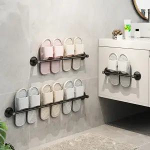 실내화 정리대 벽면고정 신발 화장실 욕실화 수건 걸이 꽂이 양면테이프