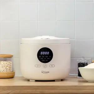 대웅모닝컴 스마트웰빙 저당밥솥 DWLR-3568IR 3L 4-5인용 저당밥/죽/찜/보온/케이크 다기능 원쿡