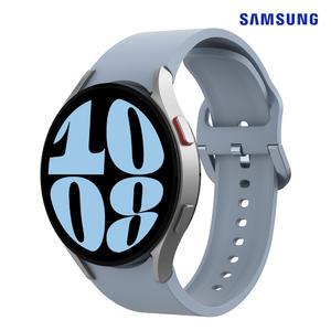 정품 갤럭시워치6 시리즈 ( 워치4/5/7/FE 호환) 스포츠 스트랩 S/M 아이스블루 / ET-SFR93SLE