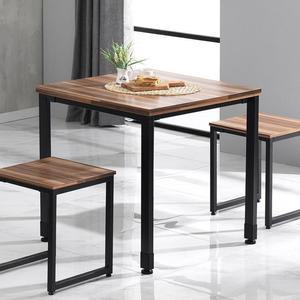 카페테이블 심플비엘라 우드 750 프리미엄 철제식탁