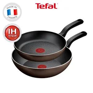 [테팔] 라이트쿡 인덕션 프라이팬 2종(팬24+웍28)