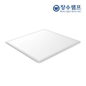 장수램프 LED 매입 평판등 T바 담파 겸용 50W 600x600 면조명 사무실조명 상가