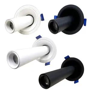 LED COB 3인치 10W 슬림 실린더 매입등 플리커프리 룩스램