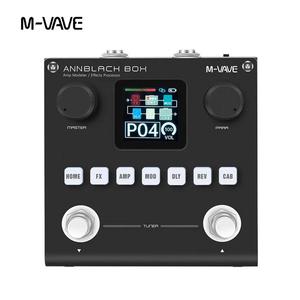 악기 음향기자재 M-VAVE ANNBLACH BOX 이펙트 페달 기타/베이스 앰프 모델러 멀티 프로세서 일렉트릭 기타