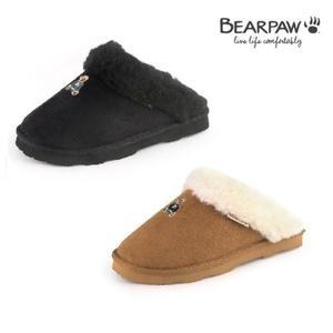 [베어파우](센텀시티점)ELLEN 여성 방한 양털슬리퍼 2종 K2326001,002OD-W-SC