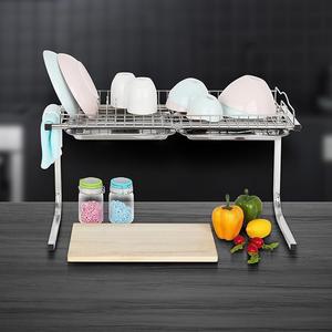 주방 싱크 대선반 정리 길이조절 600 벽선반 1단 수납 스텐설거지 식기건조대 씽크대그릇 설겆이