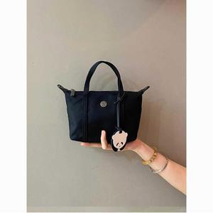 미니 토트백 여성용 가벼운 소프트 미니 나일론 핸드백 여성용 편리한 토트백 트렌디한 토트백 토트백 토트백