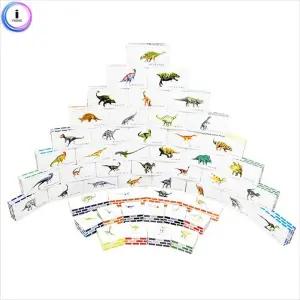 h13 직)드림북스 NEW 공룡종이벽돌 50피스(중형)/유치원/교구/블럭/놀이/유아/장난감/4세/빅블럭/6세/종이