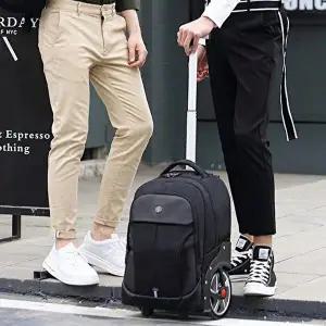 트롤리 캐리어백팩 여행가방 34x50x21cm 50L-WFHEZ9V