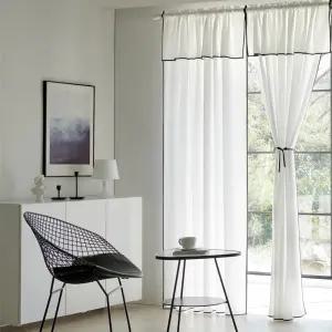바이어스 쉬폰 봉집 가리개 거실 커튼