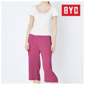 BYC 여성 모달 7부 파자마바지 시원한 여름잠옷 NMG2059