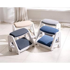 각도조절 윗상판 고정형 쿠션 사무실 2단 발받침대 책상밑발판 디딤판 발걸이 발거치대