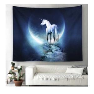 가리개커튼 특대 유니콘 패브릭 포스터 가림막 커튼 가리개 커텐 패브릭포스터