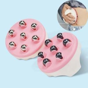 360도 BVBBXAVH 회전 자석 셀프 마사지볼 림프 룰러 지압볼
