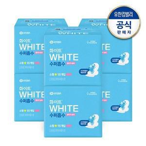 [화이트] 수퍼흡수 소형 18매x6