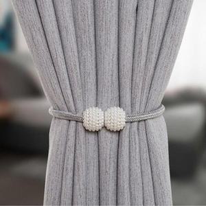 [JHQS8TYB_52AP]자석 커튼 고리 타이백 묶는 끈 FM556