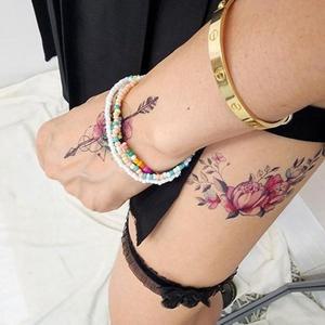 [JHN40Q27_53DU]컬러 스티커타투 패션 헤나 타투스티커