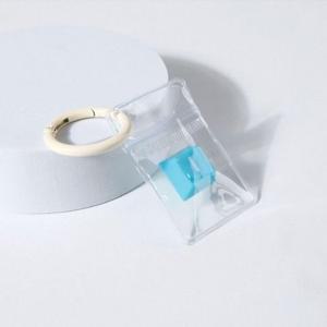 고품질 미니 PVC 추천 지퍼백 키링 꾸안꾸 부자재 열쇠고리 (WFHZYIW)