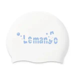 르망고 수영모자 Dive Mango White 실리콘수모 수영귀마개증정 LGNSC61005224