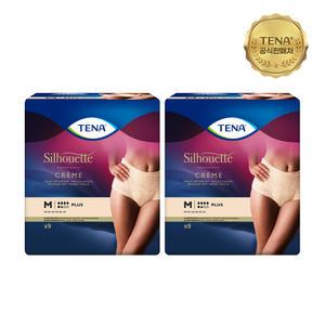 테나 실루엣 플러스 중형 9입x2팩 여성용 요실금팬티 성인용기저귀