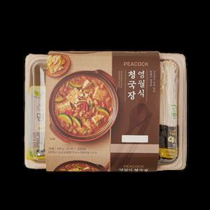 피코크 영월식 청국장 930g 캠핑 홈파티 식품 맛집밀키트 1개