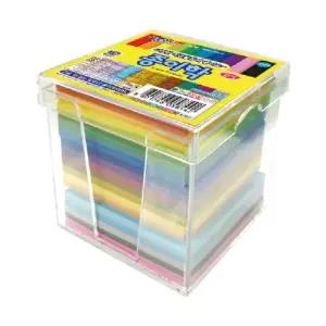 종이나라 단면 종이학접기 색종이 케이스 20색 1000매 6.9X6.9CM