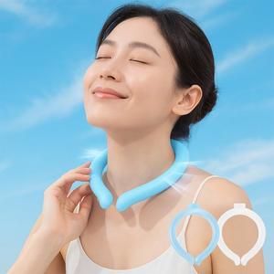 [1+1] 싹시원 아이스 넥쿨러 여름 넥밴드 고급 PCM신소재 쿨링목걸이