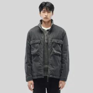 [롯데백화점]시리즈 피그워싱 면패딩 점퍼 SAUAW24021GYX