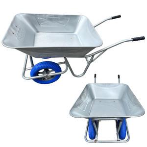 이륜차 철캡 발포바퀴 농사용 농업용 작업용 현장용 수레