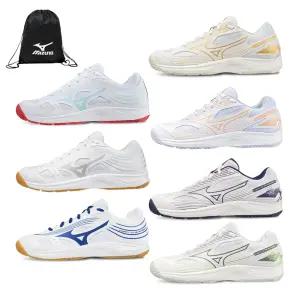 미즈노 배드민턴화 사이클론스피드3 4 배구화 스쿼시화 인도어화 (신발주머니+그립 증정)