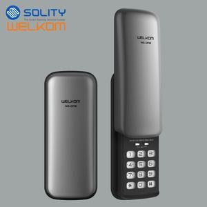 자가설치 넘버원(WSR-05N) 번호전용 키없음 보조키형 디지털도어락 현관문열쇠