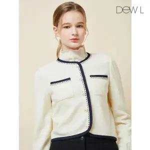 듀엘 [듀엘] 울 블렌드 자켓형 블라우스 IVD234MSC053