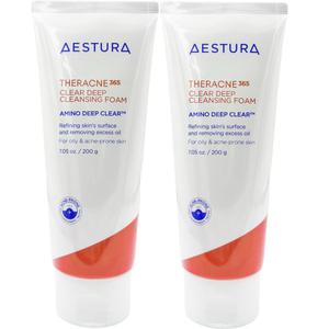 에스트라 테라크네365 클리어 딥 클렌징 폼 200g 2개